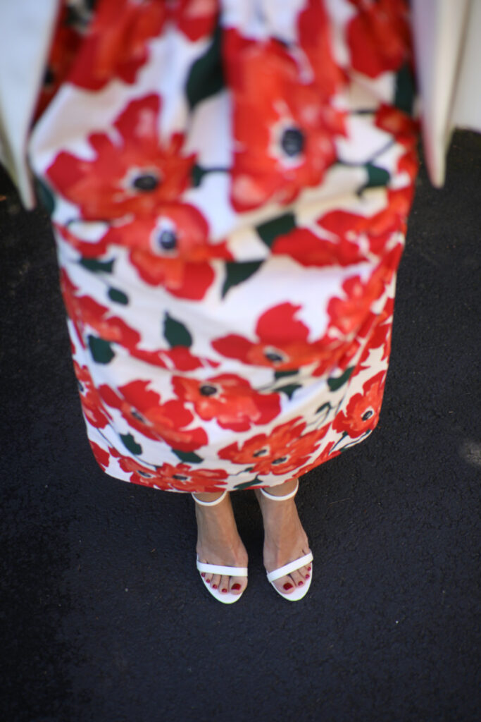 How to Shirr Fabric - A Kate Spade Inspired Dress