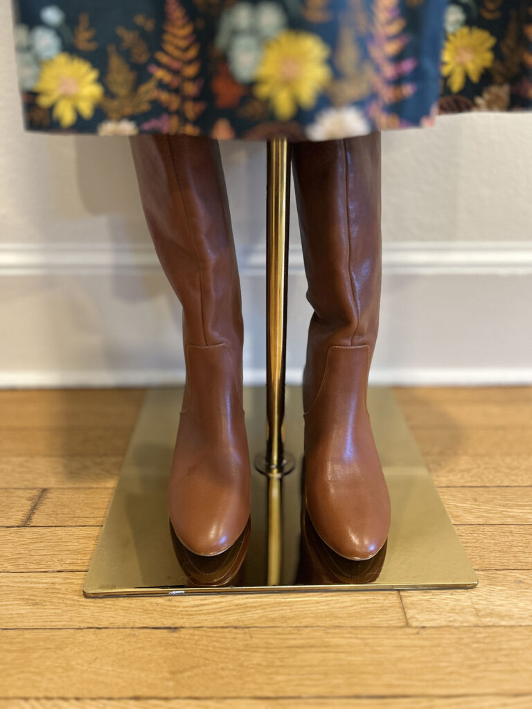 Tall tan boots