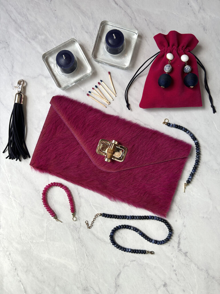 how to make a fur envelope clutch