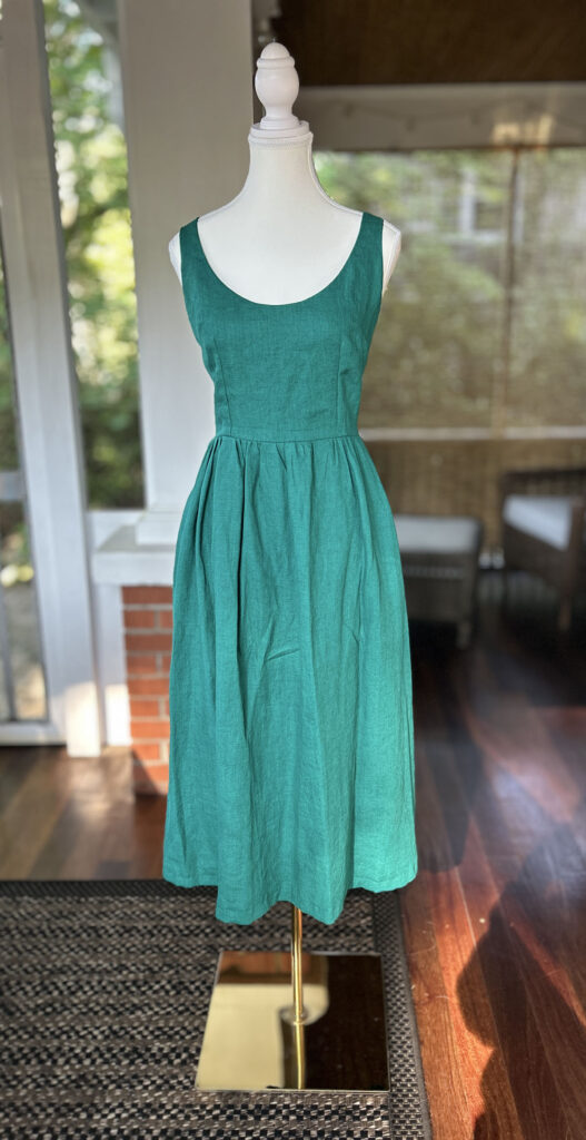 Start with your favorite linen dress