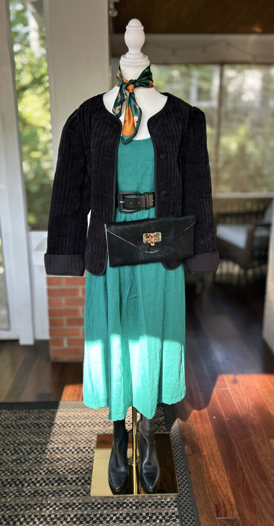 Styling a Linen Dress for Fall