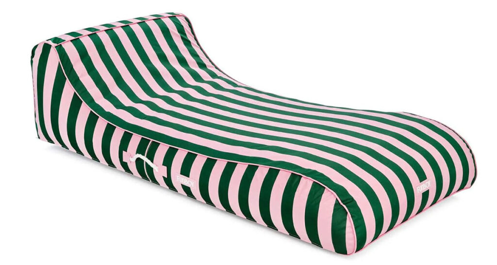 pink & green pool float