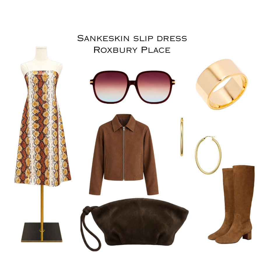 Snakeskin dress style options